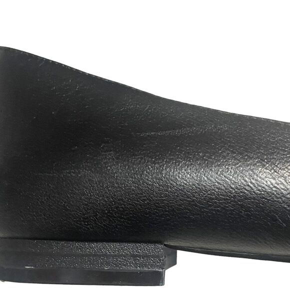 Halogen Kendra Black Pointed Toe Leather Flats, size 8 - Picture 9 of 12